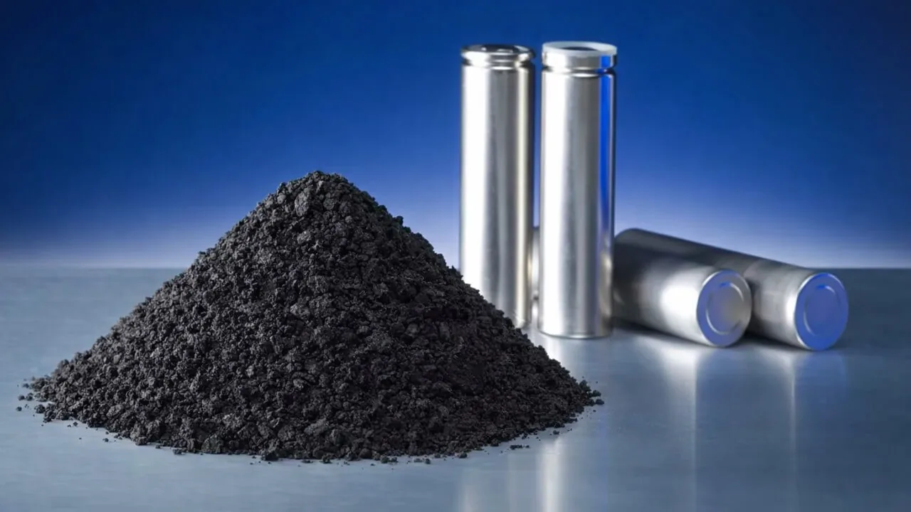 Activated, biomass-derived biochar shows potential as a sustainable carbon material for battery electrodes, supporting ion transport and energy storage performance.