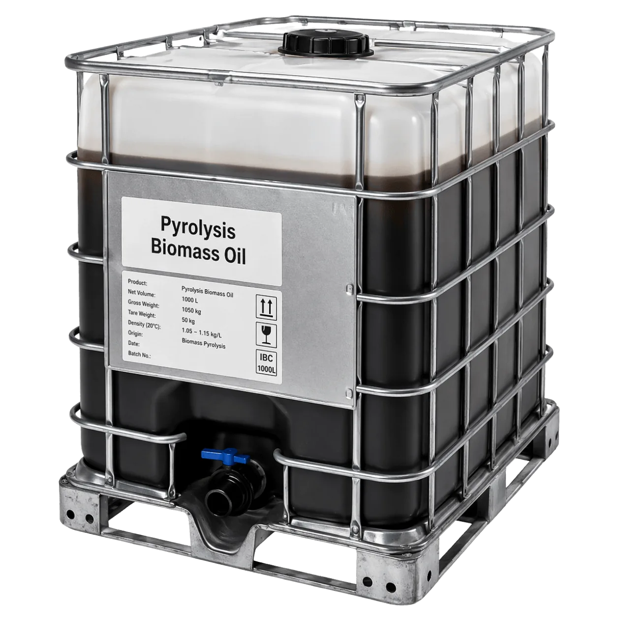 Pyrolysis Biomass Oil in IBC Tank