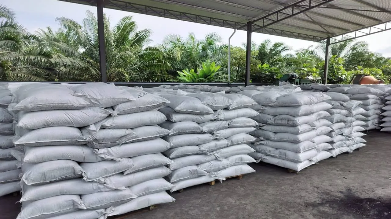 Standard 25kg biochar by Qlean Tech