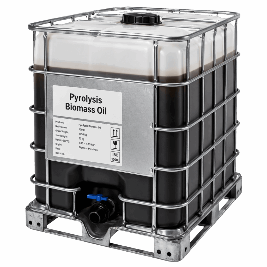 Pyrolysis Biomass Oil in IBC Tank
